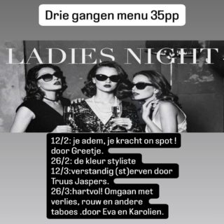 Op naar weer gezellige avonden !